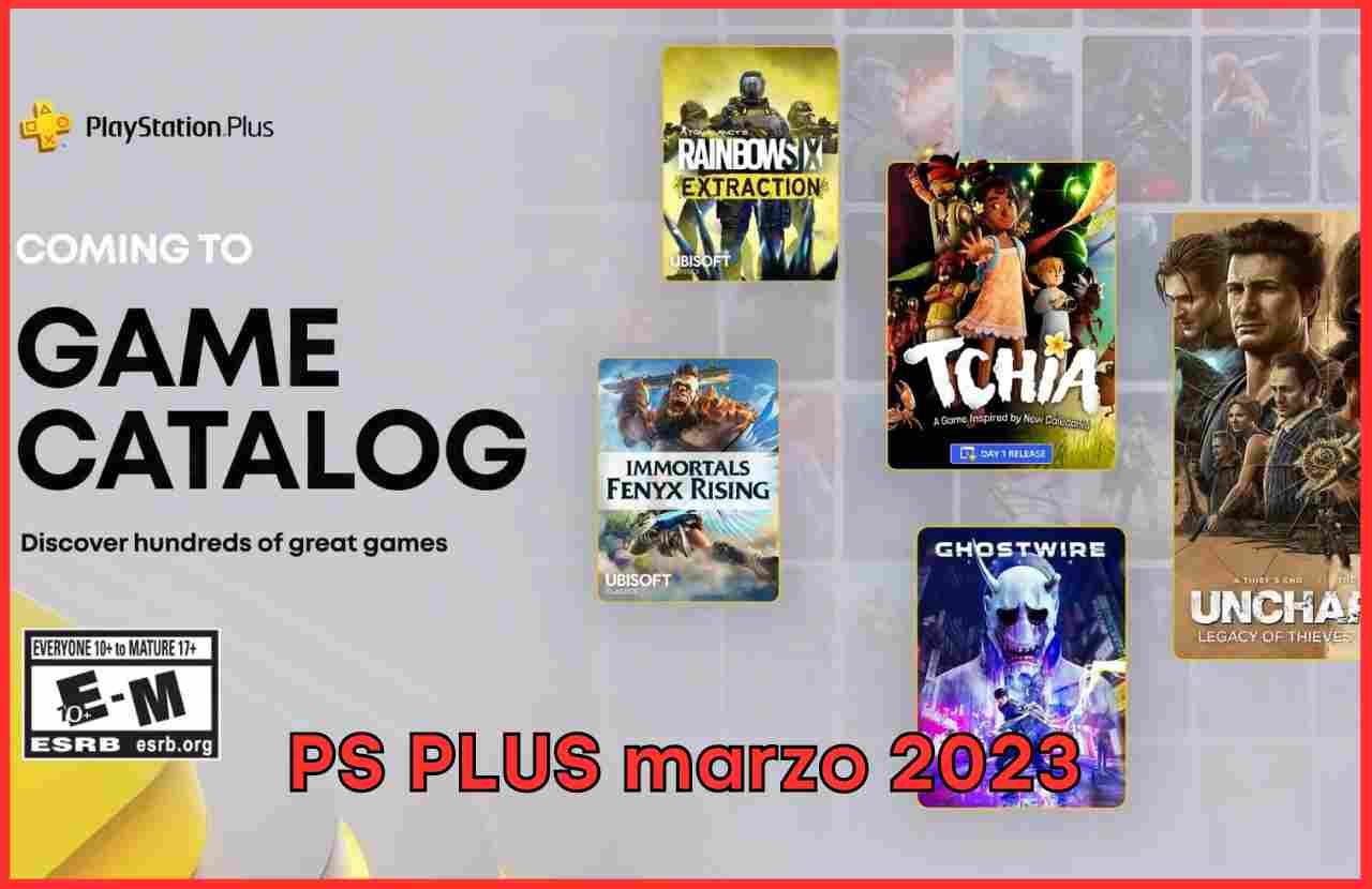 PS Plus Marzo 2023