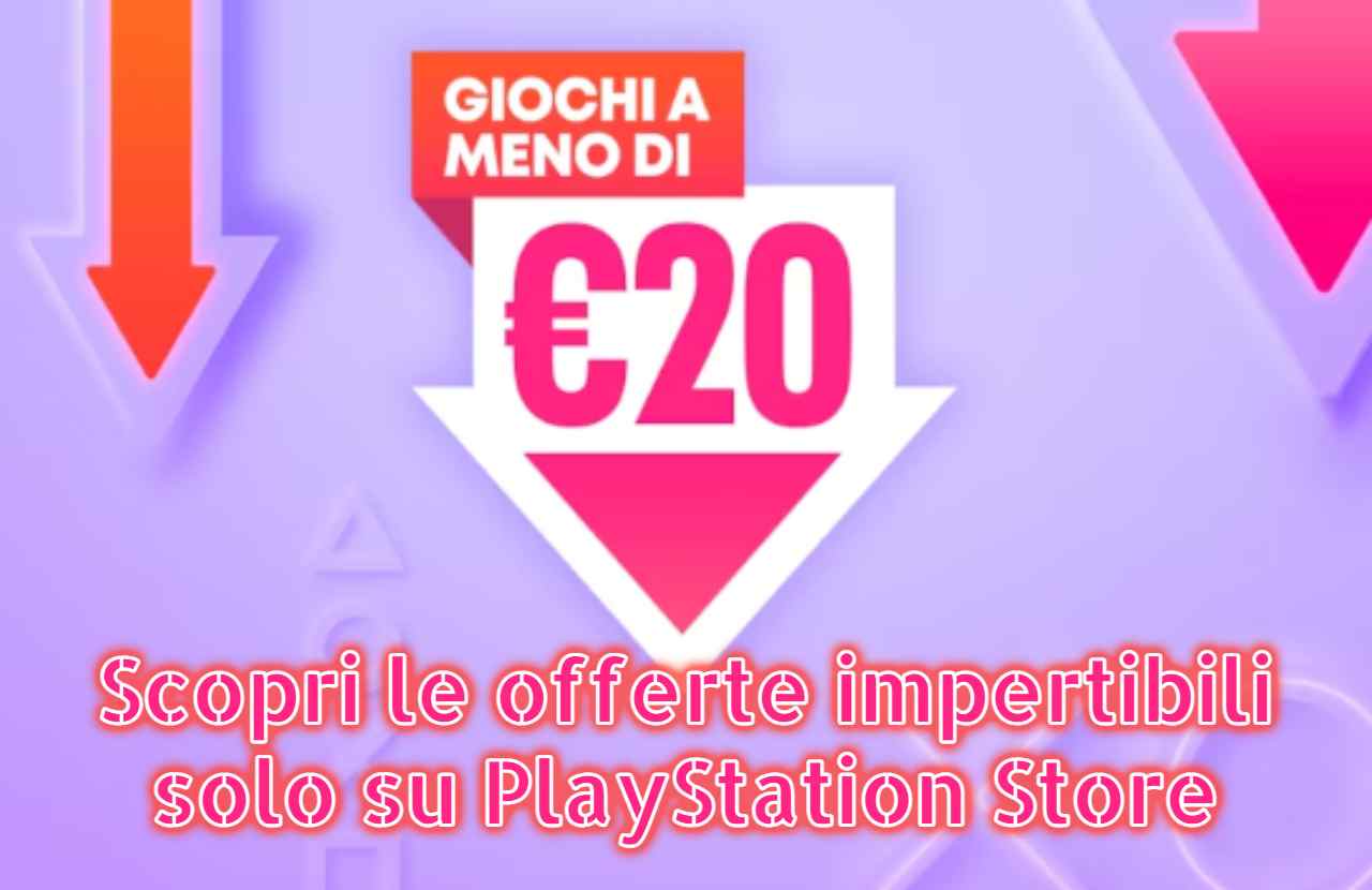 PS Store offerta giochi 20euro newsvideogame 20230216