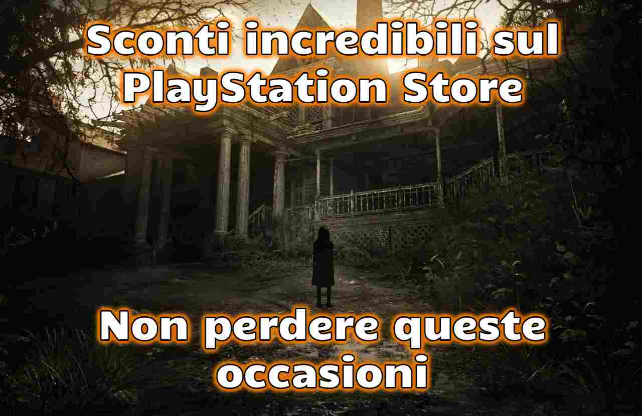 RE 7 PS Store sconti newsvideogame 20230213