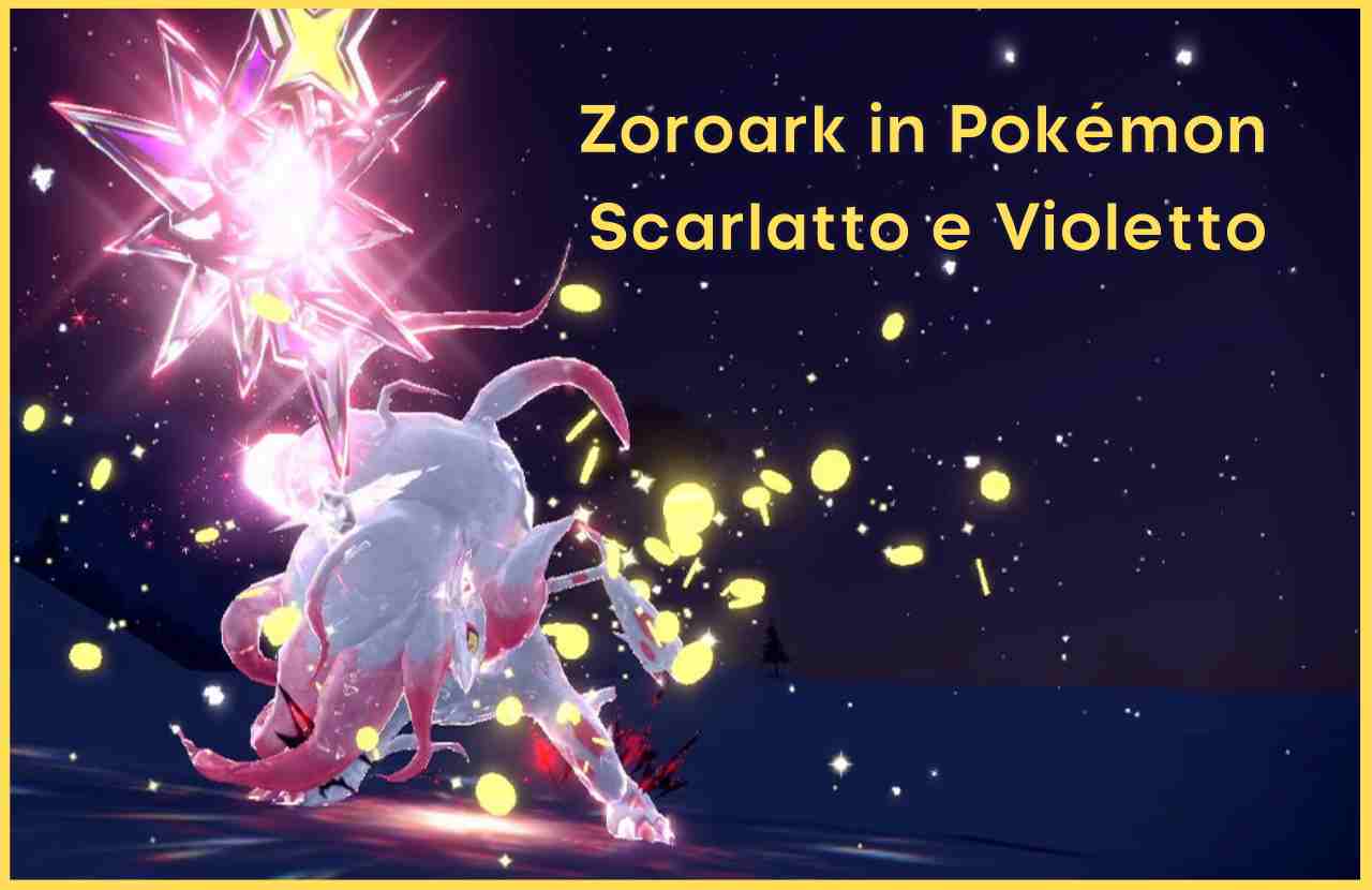 Zoroark Pokémon Scarlatto Violett