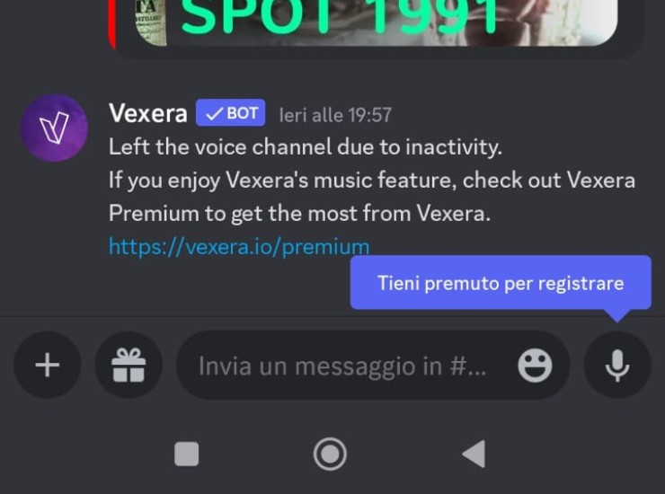 Messaggio vocale Discord newsvideogame 20230418