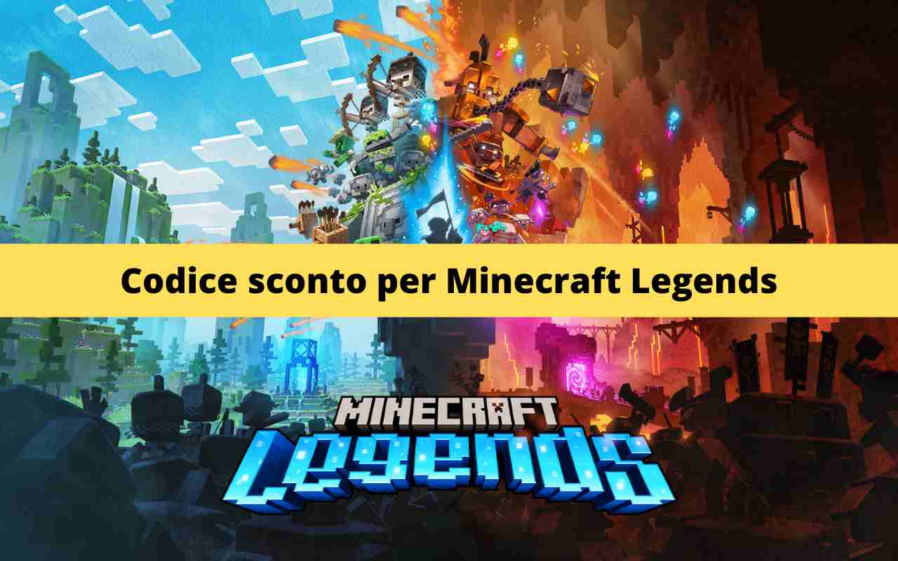 Minecraft Legends Sconto