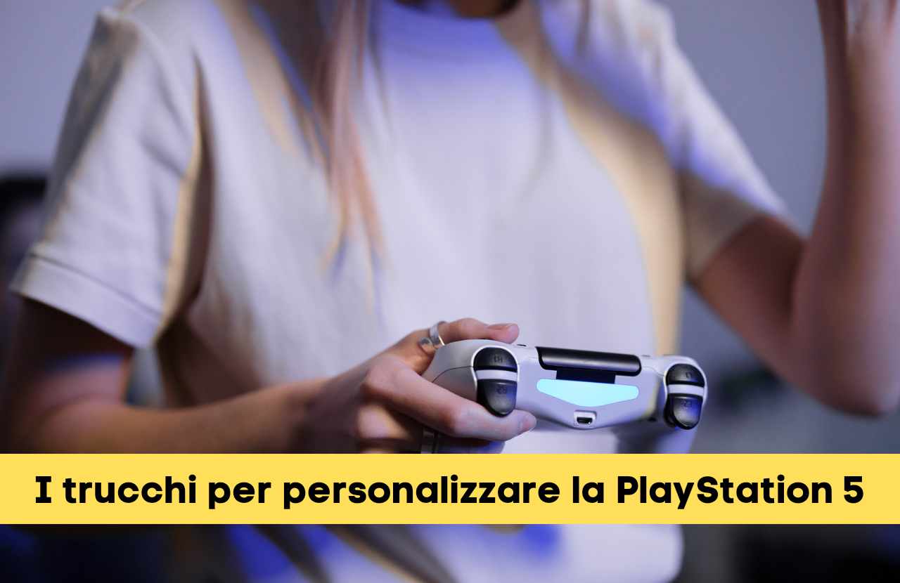 PS5 Personalizzazione