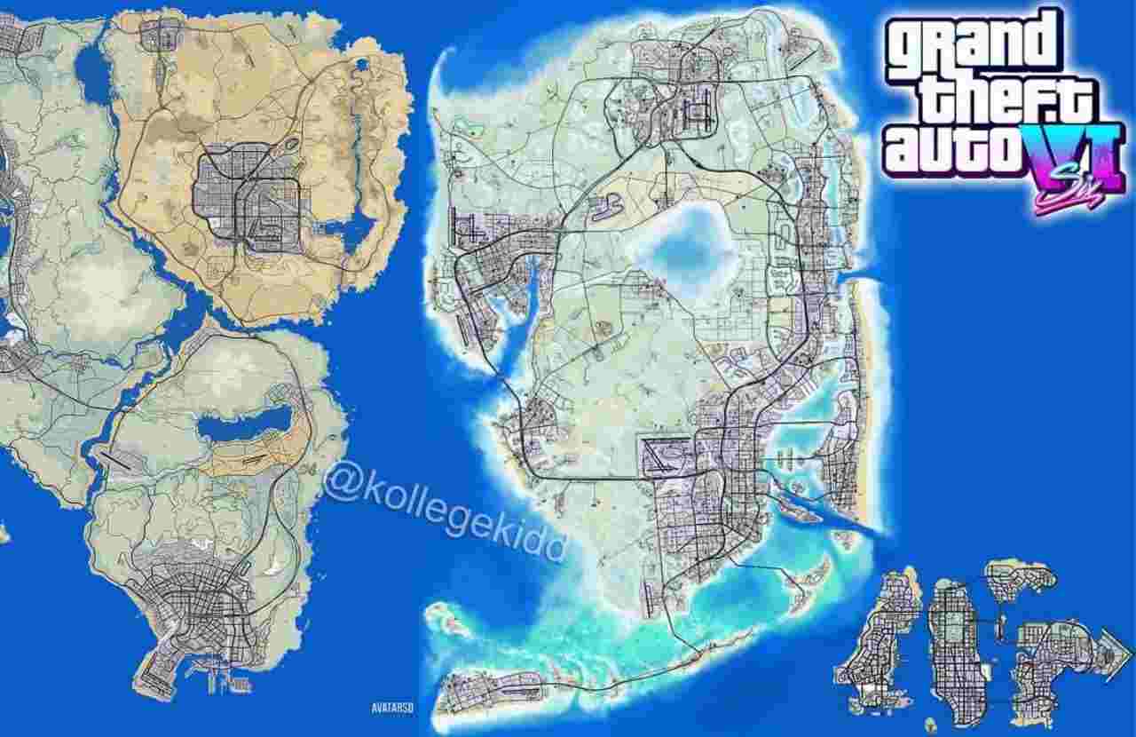 GTA VI Mappa