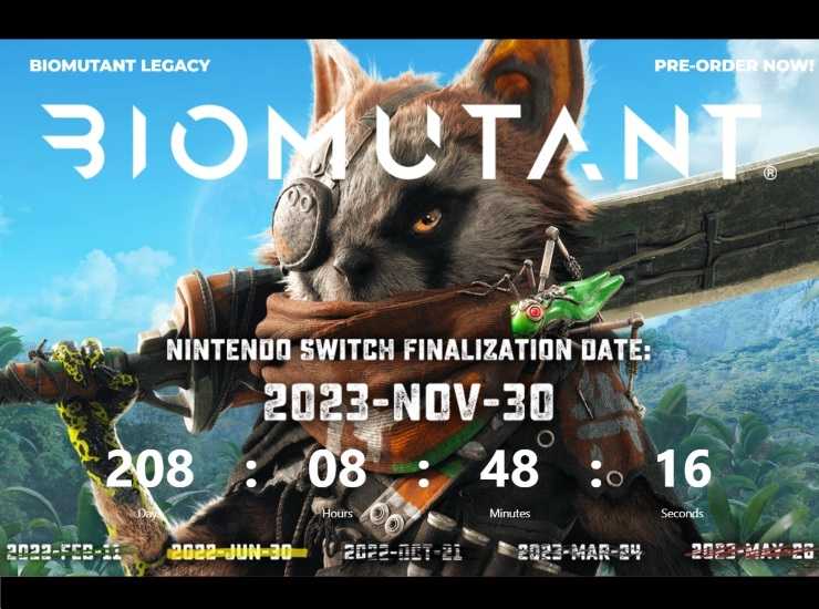 Biomutant countdown newsvideogame 20230505