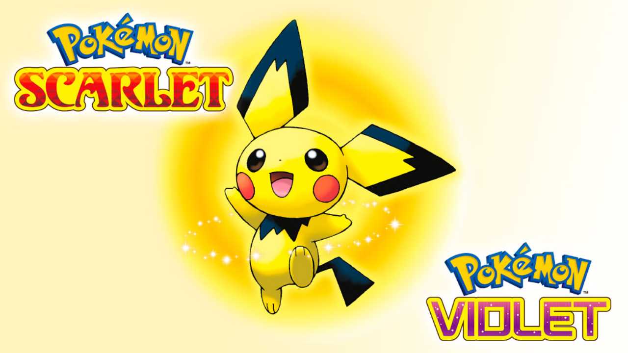 Pichu Pokemon Scarlet Violet newsvideogame 20230501