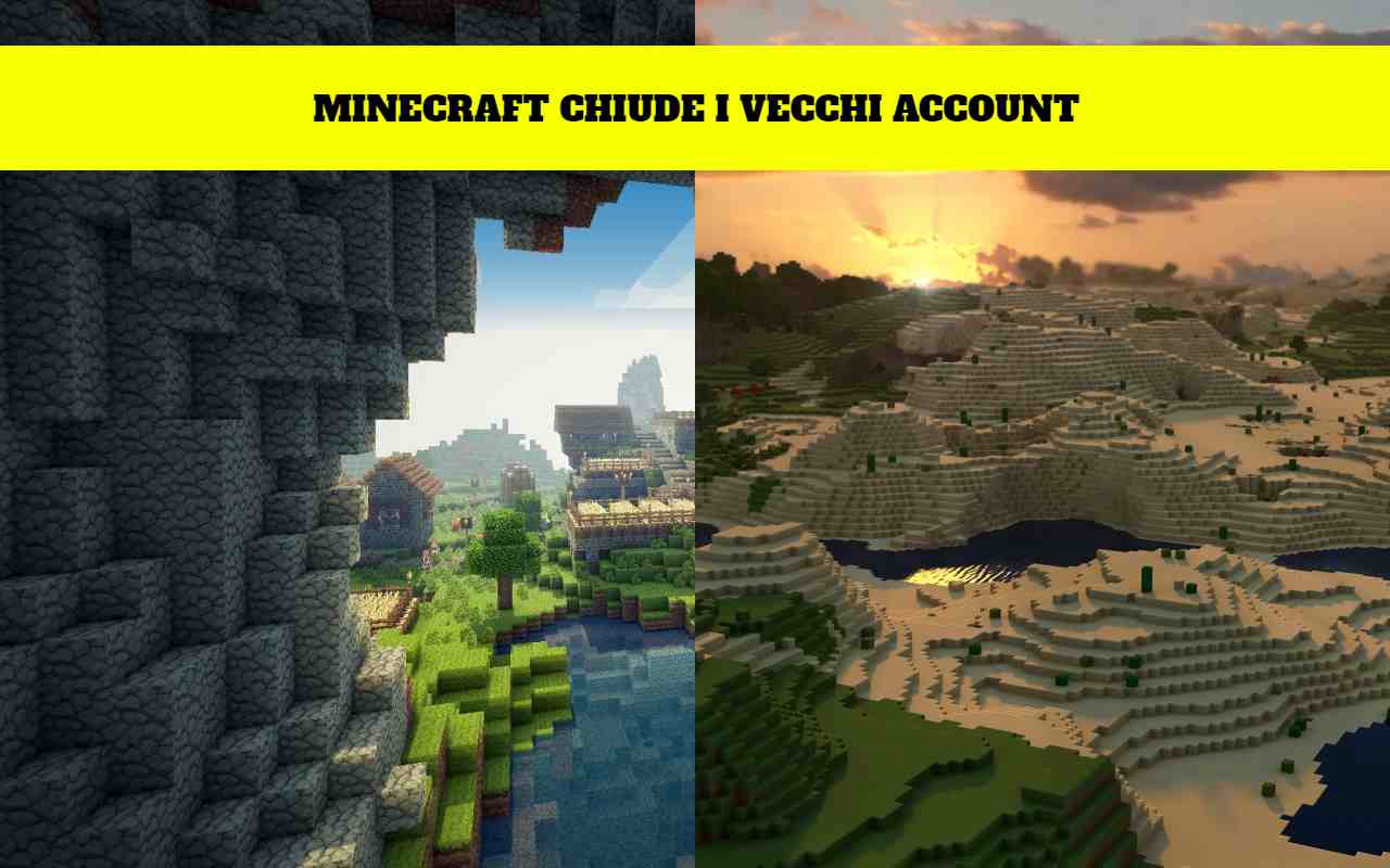 Minecraft chiude gli account e c'è il via alla migrazione all'utenza Microsoft - www.newsvideogame.it