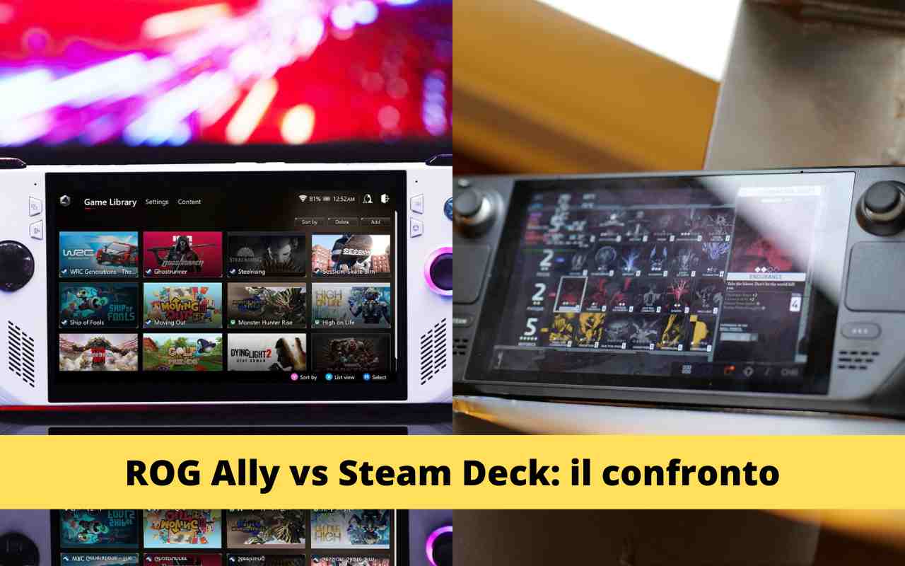 ROG Ally Steam Deck