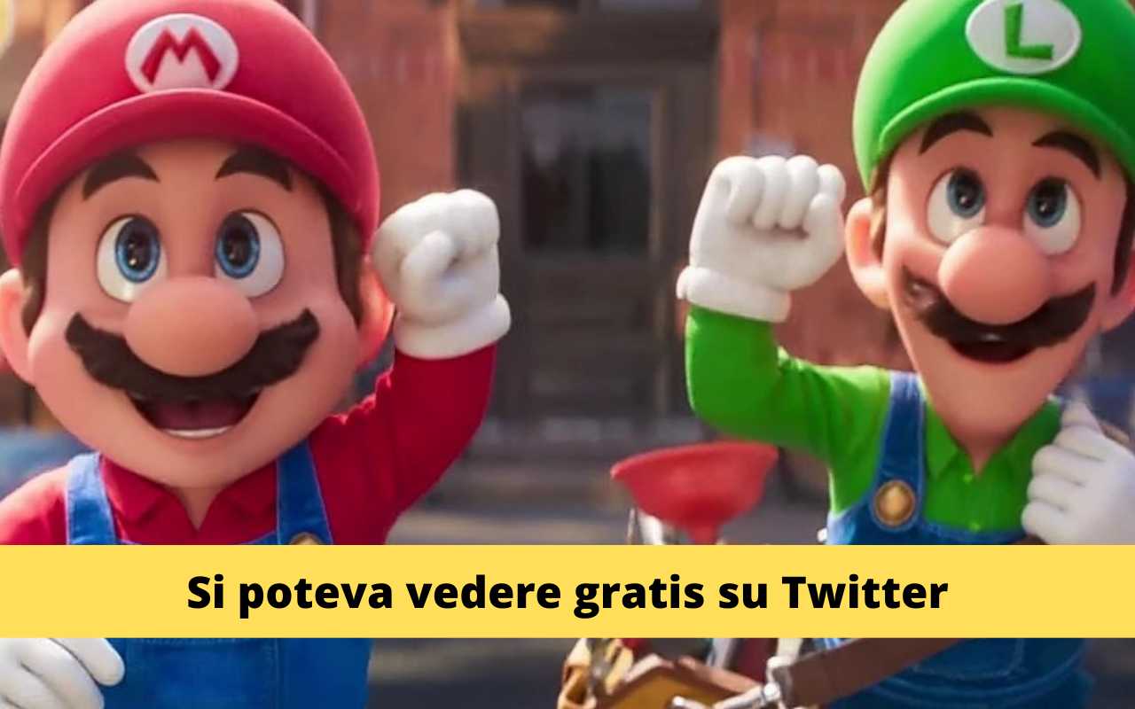 Super Mario Bros. Twitter