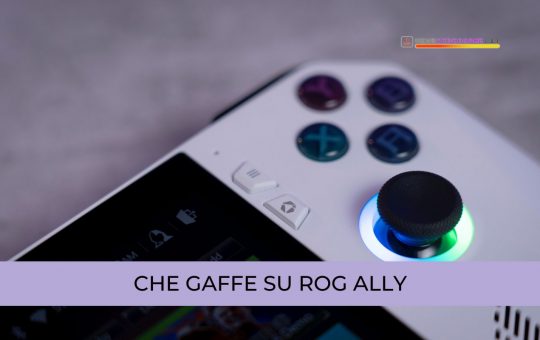 Asus ROG Ally Aggiornamento