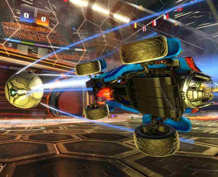 Rocket League il trailer ci mostra dove saranno le corse - www.newsvideogame.it