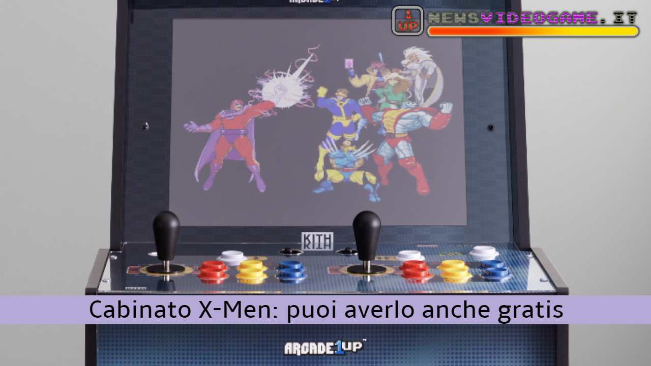 Cabinato X-Men Arcade1Up newsvideogame 20230720