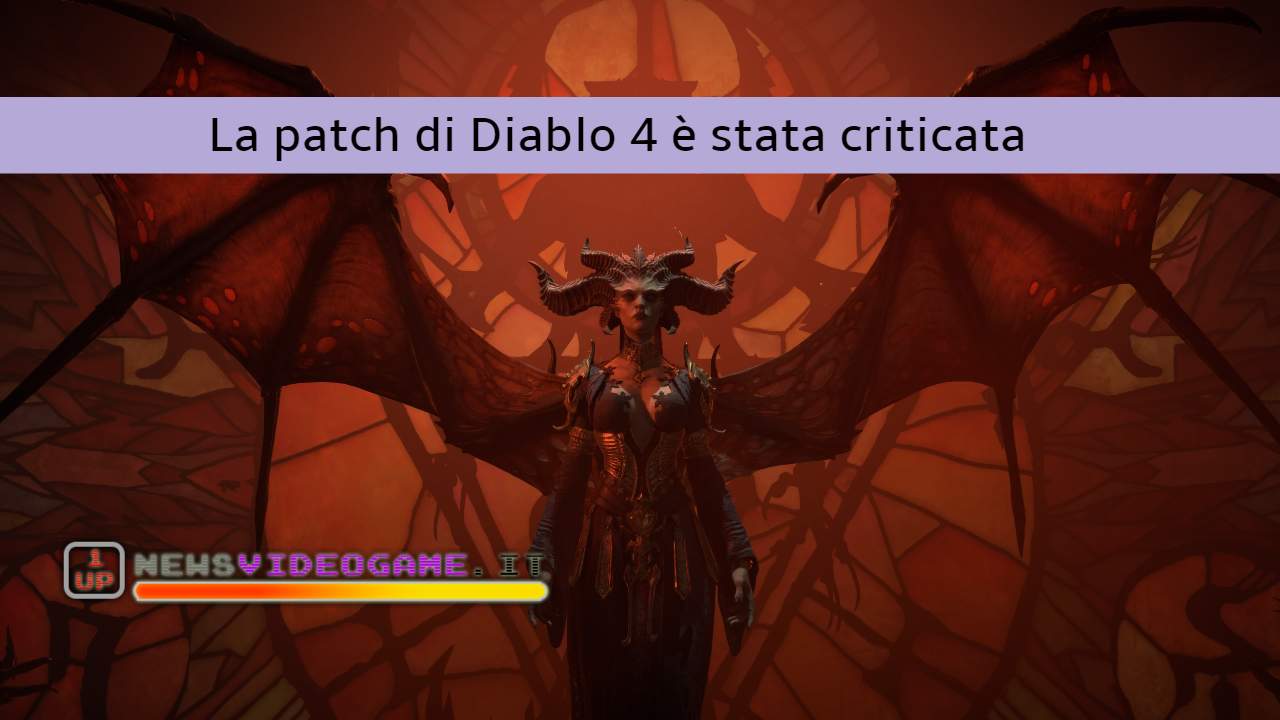 Diablo 4 la patch è stata criticata e gli sviluppatori hanno spiegato i motivi