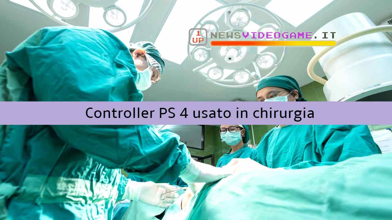 Il controller PS 4 è stato usato per un'operazione chirurgica - www.newsvideogame.it