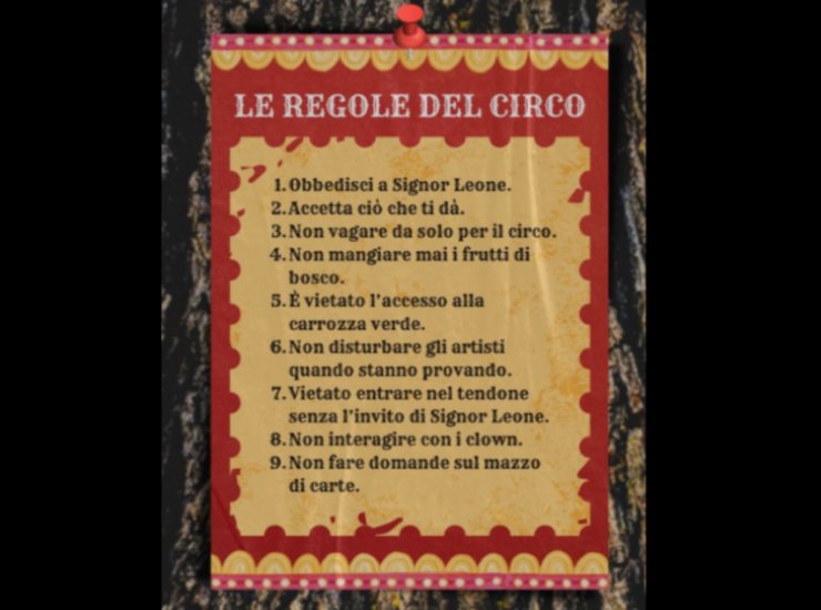 Signor Leone Circo regole newsvideogame 20230713